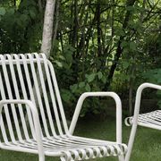 Vintage Italian 1950s metal garden chairs - set of 4
