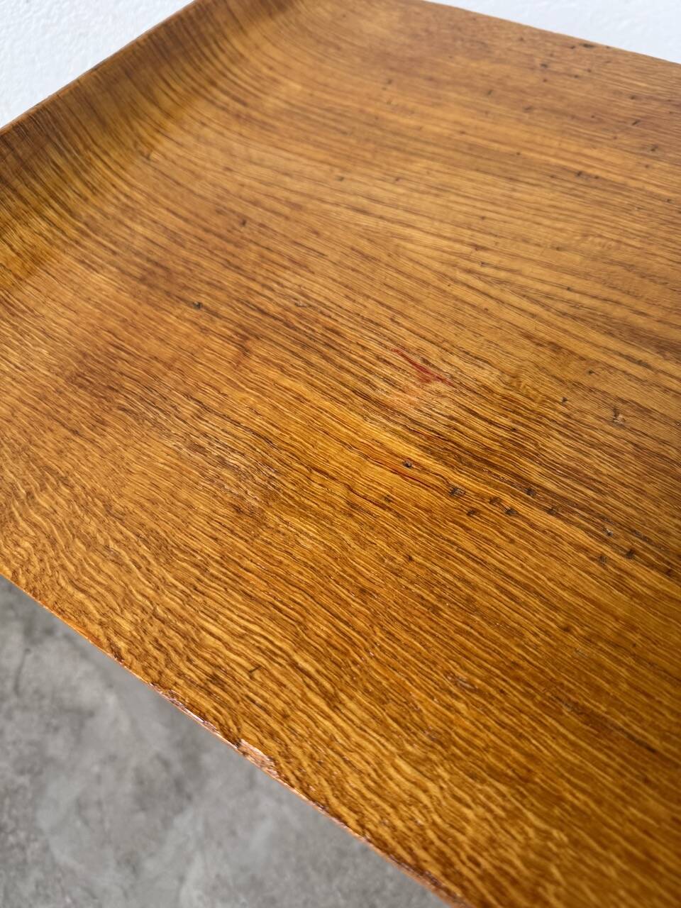 Baumann oak console coffee table from the 60s