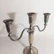 Silver-plated chandelier