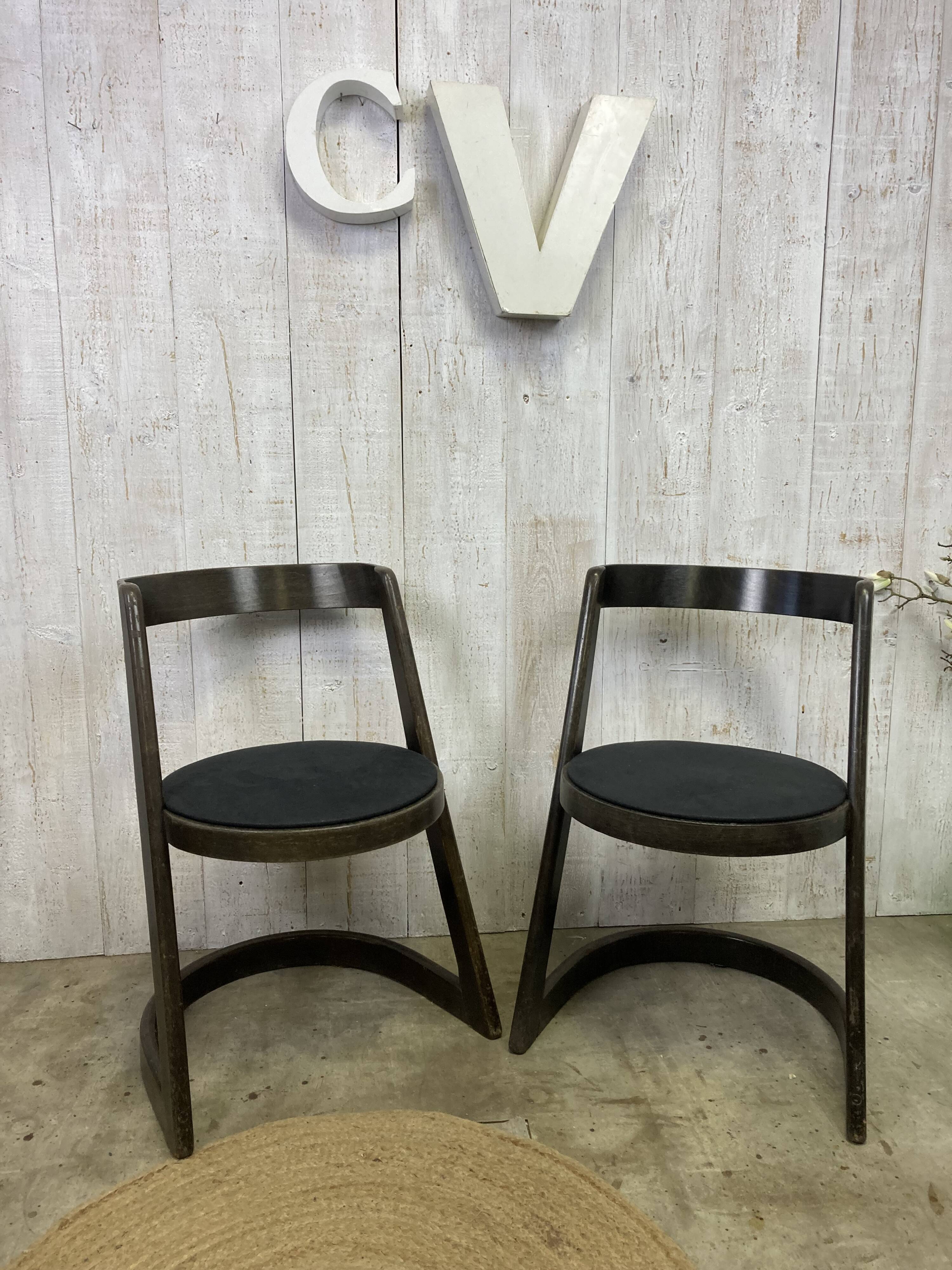 Pair of Halfa Baumann chairs
