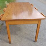 6-drawer community table