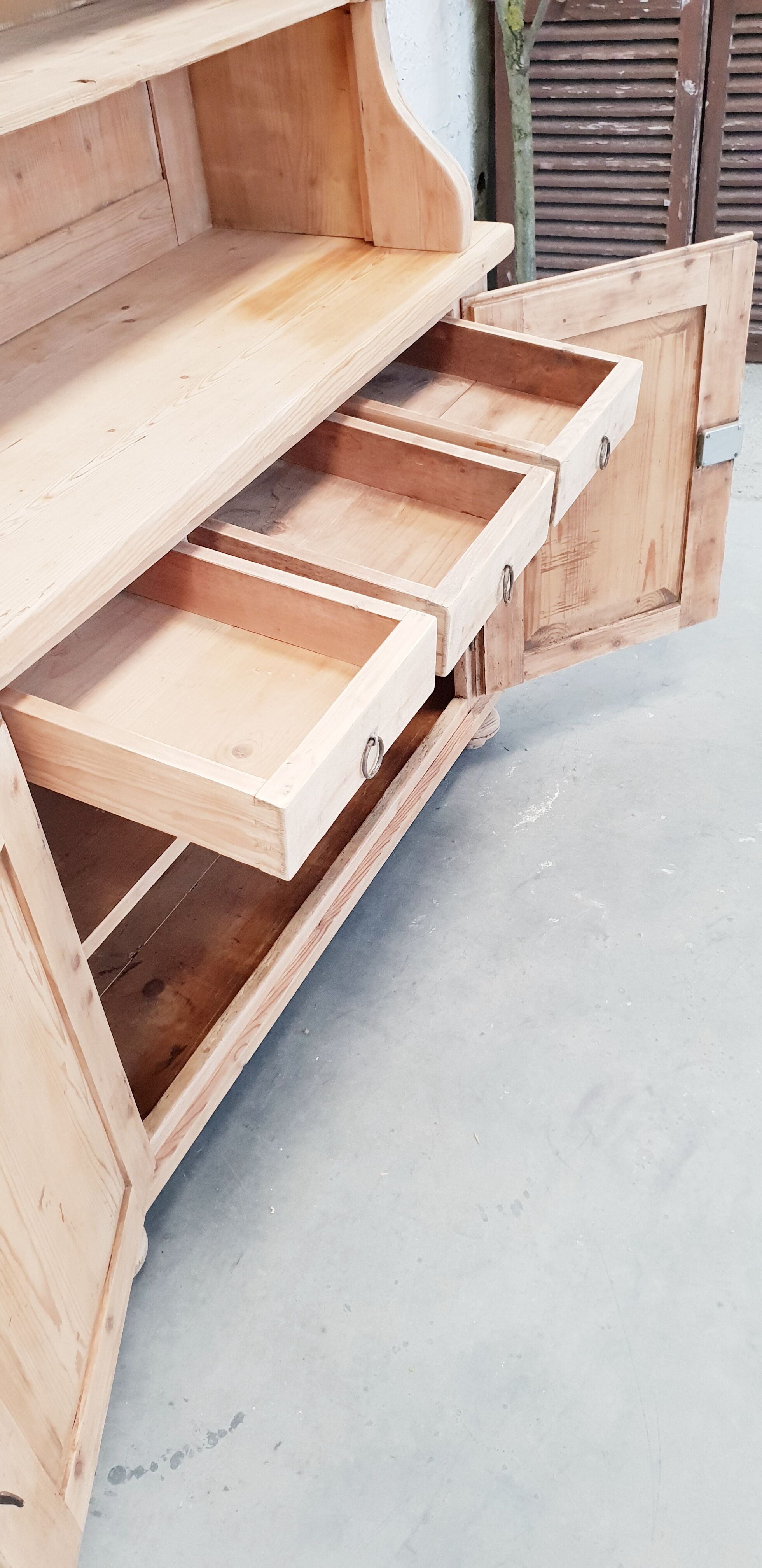 Buffet dresser 2 body old