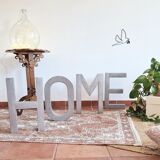 Sign letters 'HOME'