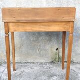 Marble tray side table