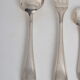 Silver metal housewife 37 pieces art nouveau