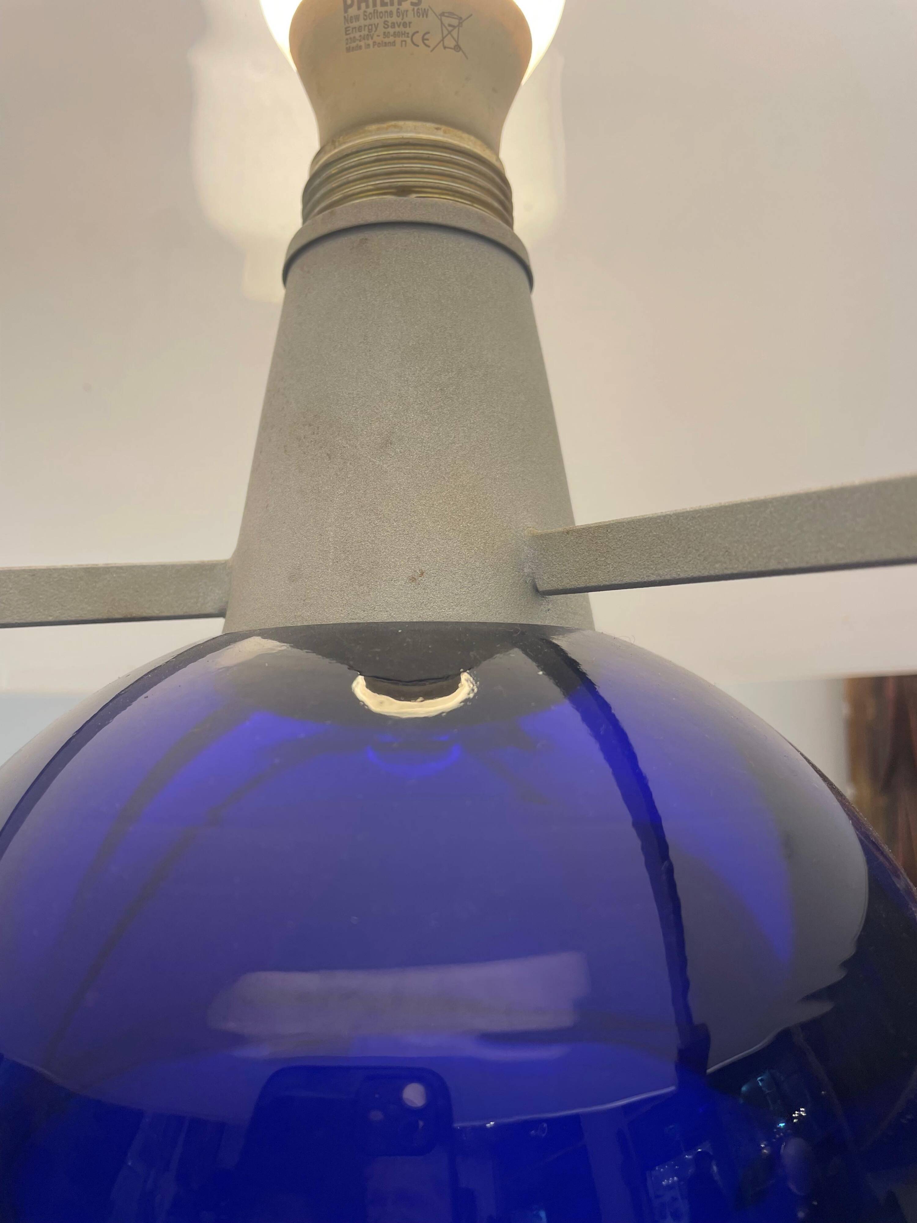 Murano, Italy Circa 1985–1995 Table lamp in blown glass, AV Mazzega