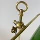 Art deco adjustable brass bankers table lamp, 1920's