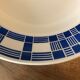 Round dish in ancient earthenware