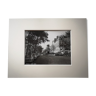 Photographie 18x24cm - Tirage argentique noir et blanc ancien - Boulevard St-Denis - Années 1950-60