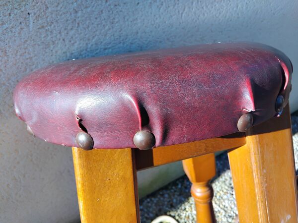 Paire de tabouret de bar vintage année 80