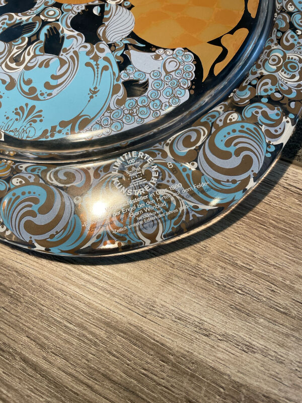 Paire d’assiettes murales Rosenthal Studio Linie – Björn Wiinblad