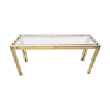 Brass console, 1970s
