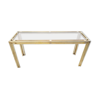 Brass console, 1970s