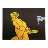 Carton invitation exposiion Adami -1983 - galerie Maeght