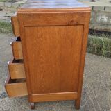 Chest of drawers year 30 in golden oak
