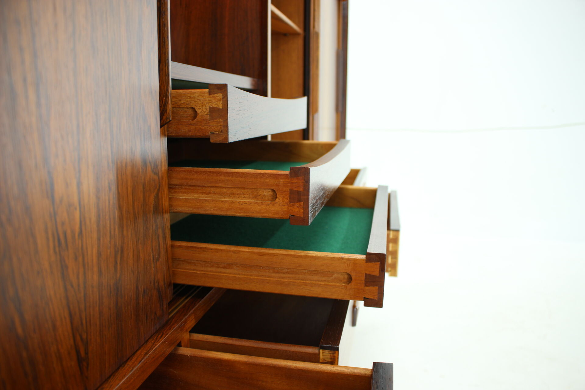 1960s palisander highboard, denmark