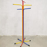 Vintage Scandinavian design primary colored coat rack Ikea