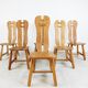Chaises de salle à manger vintage par Depuydt, Belgique, années 1960