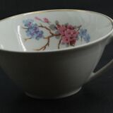 Tasse fleurs ancienne