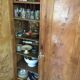 Wardrobe in solid elm