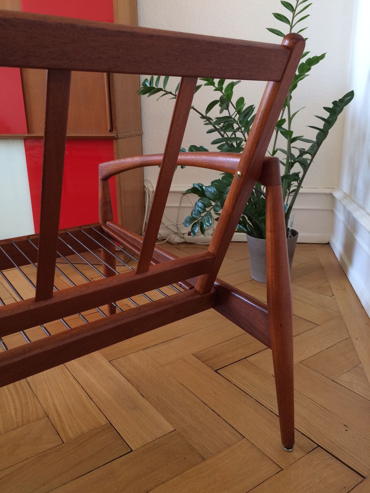 Danish sofa and armchair from the 1950s by Kaï Kristiansen