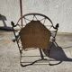 Folding camping chaise longue armchair empire of the 19th century