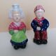 Breton salt and pepper shakers in a couple.