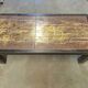 Coffee table signed by Jean d'Asti.