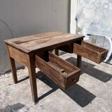 Old wooden desk