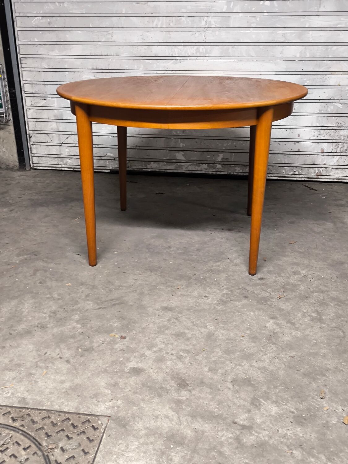 Vintage teak Scandinavian table from the 1960s by Johannes Andersen.