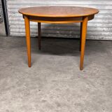 Vintage teak Scandinavian table from the 1960s by Johannes Andersen.