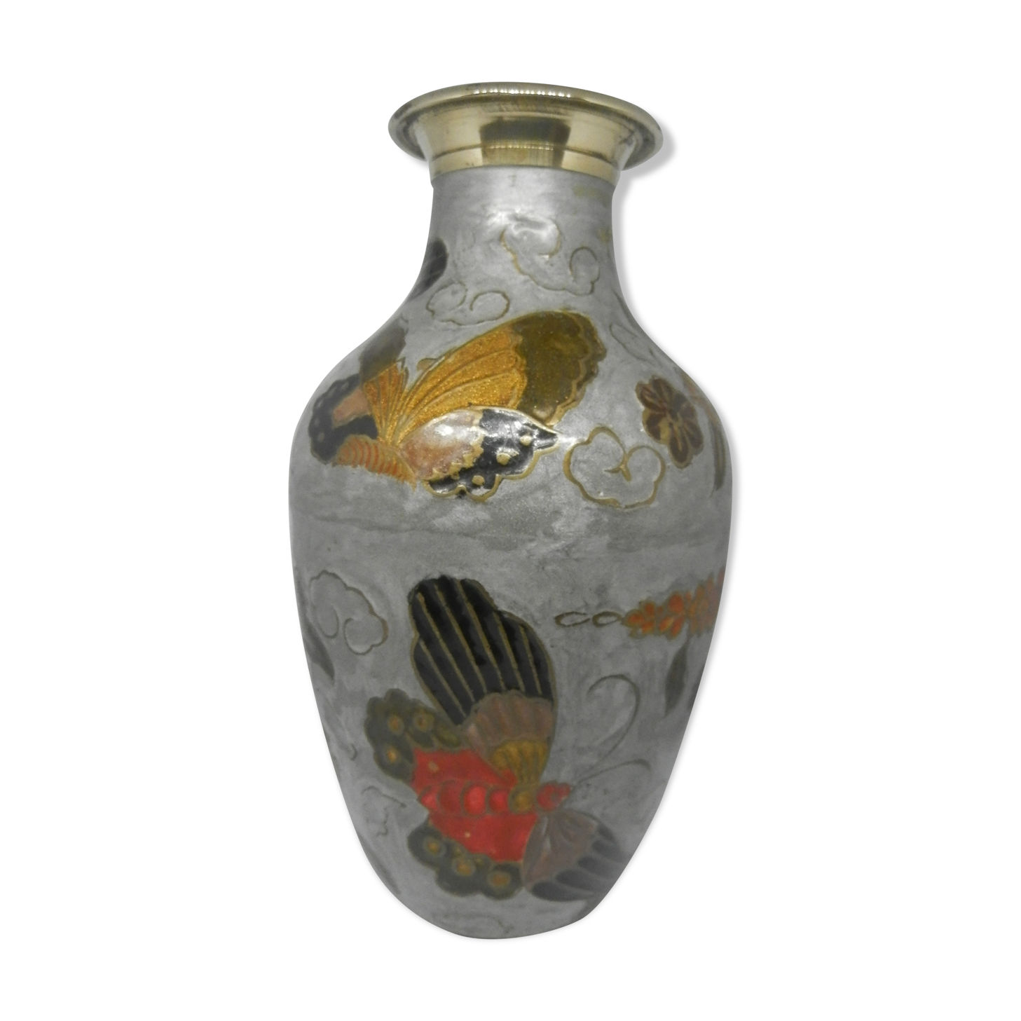 Vase cloisonné Selency