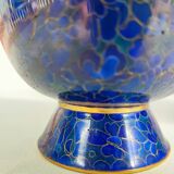Pair cloisonné vases