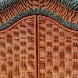 Armoire en rotin