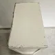 Chiffonier semainier parisien commode 5 tiroirs bois blanc vintage anc