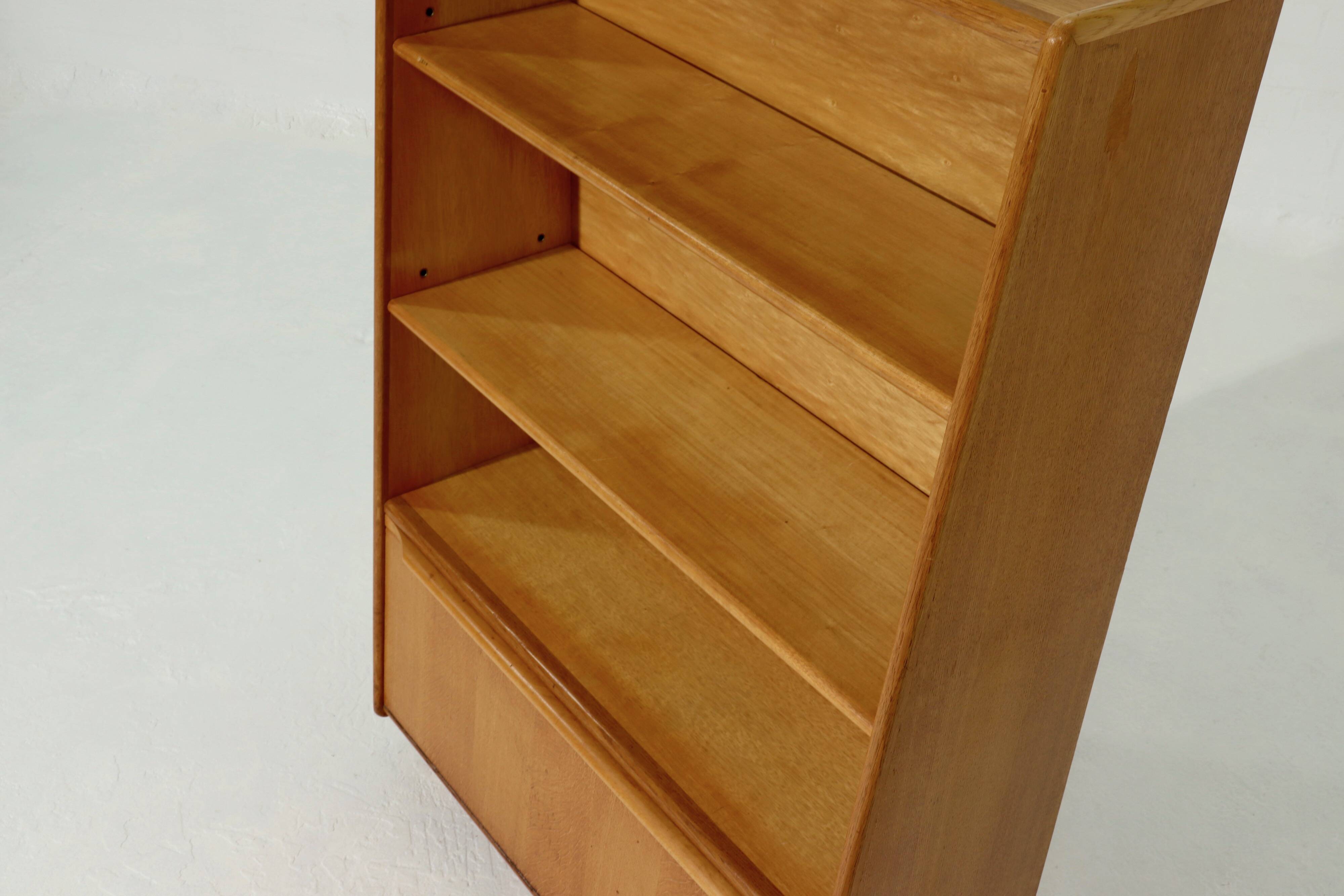 Oak Series Bookcase Model BE04 by Cees Braakman for Pastoe 1950s
