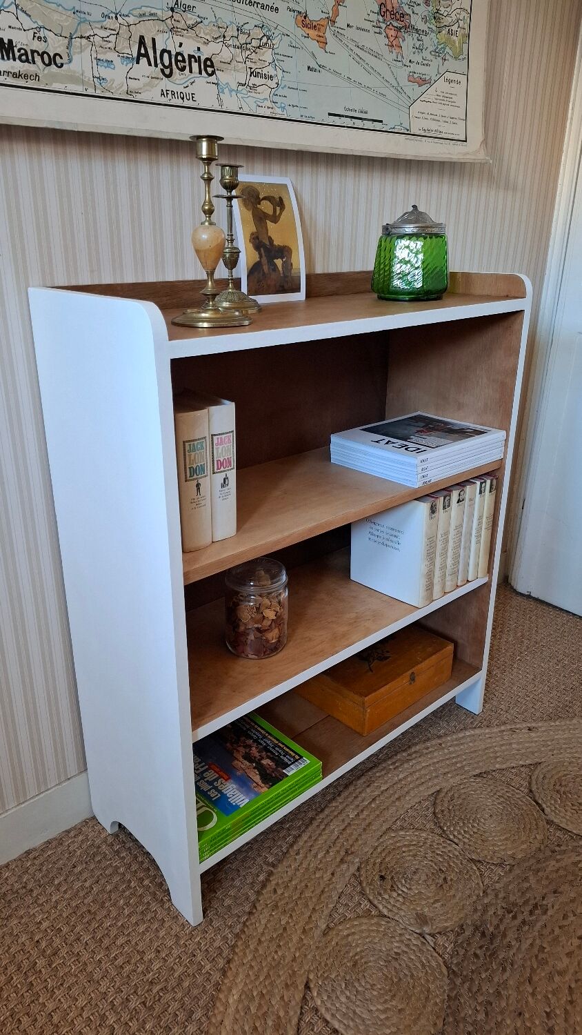 Bibliothèque vintage