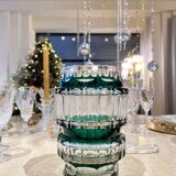 Val Saint Lambert crystal vase