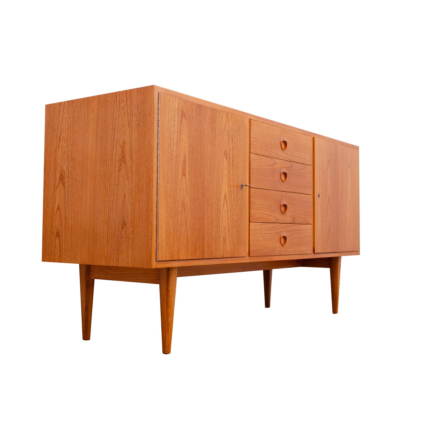 Buffet de style scandinave entièrement restauré par Sedláček & Vyčítal, Tchécoslovaquie, années 1960