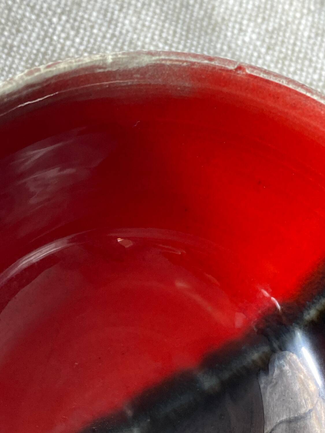 Six Vallauris ceramic coffee cups