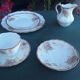 Allertone English porcelain tea service with gateau service