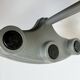 Grey Industrial Hanging Tube Light from Polam Gdansk, 1970s