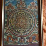 Thangka from Tibet mid-20th century