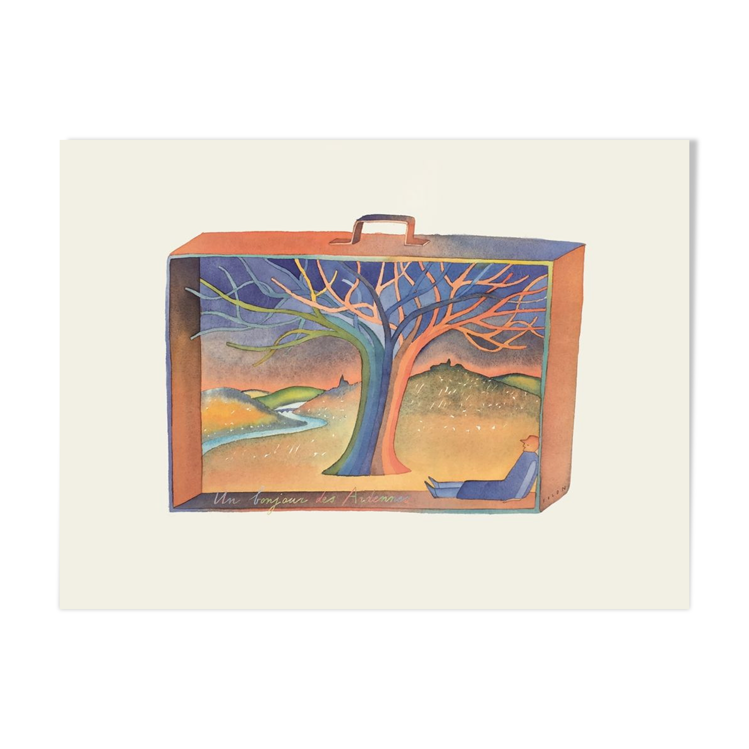 Affiche Jean Michel Folon