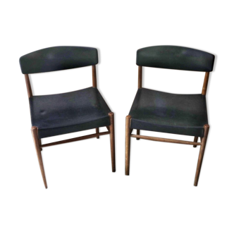 Lot of two Scandinavian chairs