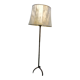 Antique wrought iron floor lamp