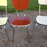 6 Vintage Formica Chairs