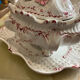 Porcelain and sugar slip tureen