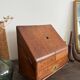 Small wooden mail storage unit