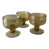 Blown glass Biot cups